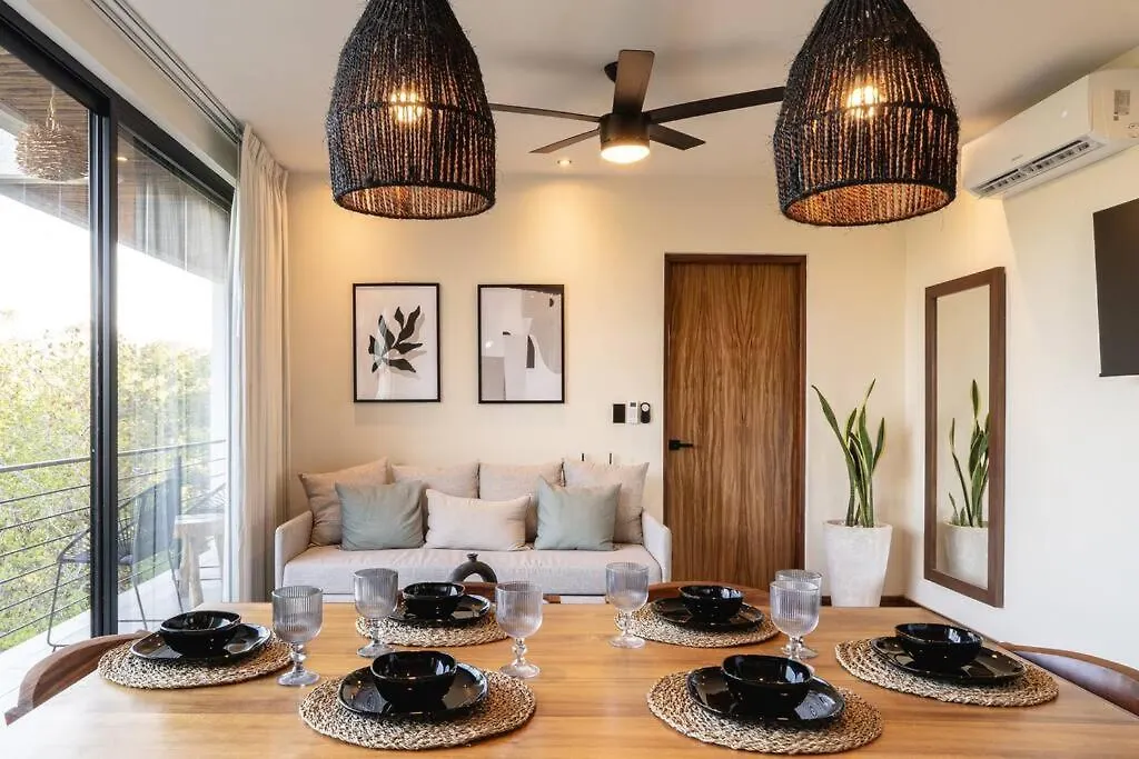 公寓 New 2 Bed And Bath - Tulum - Views To The Jungle公寓
